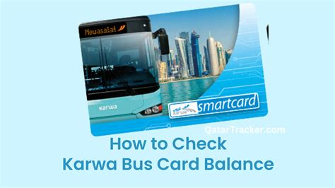 karwa smart card recharge online|karwa bus service.